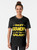 Graphic t-shirt with the text "Best Grandpa in the Galaxy" and a star-themed design - Women