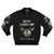 "Don't Look Up" Earth Day Bomber Jacket with "Everything is Fine" text