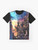 Kingdom Hearts 3 video game graphic t-shirt - Flat lay