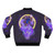 Terraria Lunatic Cultist and Phantasm Dragon Bomber Jacket with colorful rainbow and magical design - Back