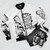 Banksy inspired graffiti bomber jacket featuring the quote "If You Want to Achieve Greatness stop asking for permission" - Flat lay