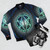 Yugioh Seal of Orichalcos inspired bomber jacket - Flat lay