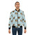 Festive Rudolph the Red-Nosed Reindeer bomber jacket with holiday-themed graphics - Lifestyle