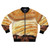Greggs Steak Bake Inspired Bomber Jacket
