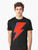 David Bowie Aladdin Sane lightning bolt graphic t-shirt - Men