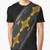 A vibrant graphic t-shirt featuring traditional Habesha designs, celebrating Ethiopian cultural fashion.