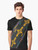 A vibrant graphic t-shirt featuring traditional Habesha designs, celebrating Ethiopian cultural fashion. - Men