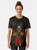 "Diablo 4 Graphic T-Shirt featuring Lilith and the Gates of Hell" - Women