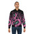 Cthulhu-inspired bomber jacket with pink and black design for Dungeons & Dragons fans - Lifestyle