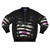 Exotica Disco Bomber Jacket with purple, retro-inspired design
