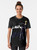 Roxy glam vintage graphic t-shirt featuring a retro album cover design - Women