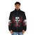 Infamous Puffer Jacket with Delsin Rowe Gaming Inspired Design - men front
