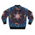Metatron's Cube Merkaba Sacred Geometry Bomber Jacket - Back