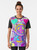 Psychedelic, retro, peace graphic t-shirt - Women