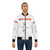 Retro bomber jacket featuring the Squeeze 45s and Under album cover design - Lifestyle