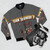 Team Fortress 2 bomber jacket featuring all TF2 character classes and the game's logo - Flat lay