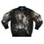 Midnight in Spring Bomber Jacket - Conceptual and Surreal Graphic Design for Men