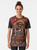Graphic t-shirt featuring the Tibetan Buddhist deity Mahakala, the Protector of the Tent - Women