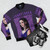 Iconic 90s bomber jacket worn by actress Rose McGowan in the cult film 'Jawbreaker' - Flat lay