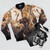 Fate anime-inspired Joan of Arc bomber jacket - Flat lay