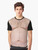 A humorous graphic t-shirt featuring a hairy, chubby belly design with the message "Fat is Beautiful" - Men