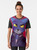 Graphic t-shirt featuring the "Lone Digger" character from the Caravan Palace electro-swing music group, with a furry cat design. - Women