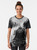 Vintage graphic t-shirt featuring the iconic steam locomotive "The Flying Scotsman" - Women
