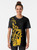 Saxophone graphic t-shirt with jazz silhouette design - Women