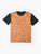 Graphic t-shirt with "Beans and Beans" design, featuring a playful and ironic representation of baked beans, a popular British food item. - Flat lay