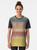 "Colorful graphic t-shirt featuring Paul Klee's "Architecture of the Plain" 1923 cubist art design" - Women