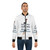 Anthony Edwards jumping with the ball, wearing a bomber jacket - Lifestyle