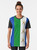 Graphic t-shirt featuring the flag of the Afar people (Qafara) from Ethiopia and Djibouti. - Women