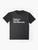 Graphic t-shirt with text "Hang on. Let me overthink this." for people who struggle with overthinking and anxiety. - Flat lay