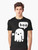 Ghostly Disapproval Graphic T-Shirt with a spirit wearing a sheet and giving a thumbs down - Men