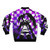 Insane black and purple bomber jacket with Black Rock Shooter anime design - Back