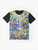 Graphic t-shirt featuring the artwork of renowned artist Joan Mitchell - Flat lay