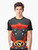 Psycho Red Graphic T-Shirt with Power Rangers Inspired Design - Men