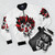 Fun House Bomber Jacket with Graphic Design - Flat lay