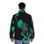 "They Killed Fritz" 70s puffer jacket inspired by Ralph Bakshi's fantasy animation "Wizards" - men back