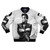 Prince "The Artist" Bomber Jacket in Purple with Paisley Print