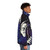 Art Bell Puffer Jacket with Icons Graphic - men side right