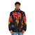 Iconic Superhero Puffer Jacket 2 featuring a bold superhero design - men front