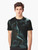 Howling werewolf silhouette under a full moon graphic t-shirt - Men