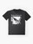Vintage Bauhaus "Bela Lugosi's Dead" Graphic T-Shirt with Bat Wings Design - Flat lay