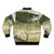 Vintage bomber jacket featuring a landscape painting by British artist Eric Ravilious - Back
