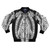 Vintage bomber jacket with engraved image of the Virgin Mary, also known as Our Lady of Guadalupe