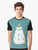 Grumpy Christmas cat graphic on a t-shirt - Men