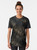 Brindle animal fur pattern graphic t-shirt - Women