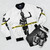 Banksy Marathon Runner Police Line Bomber Jacket - Flat lay