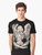 Vintage abstract tattooed angel graphic print featuring Marilyn Monroe - Men